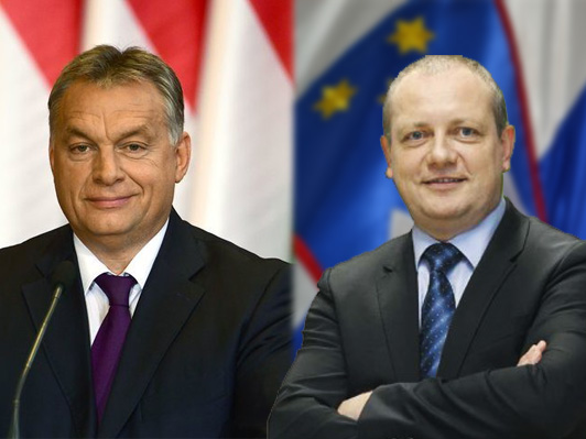 Orban se je Zidanšku zahvalil za podporo
