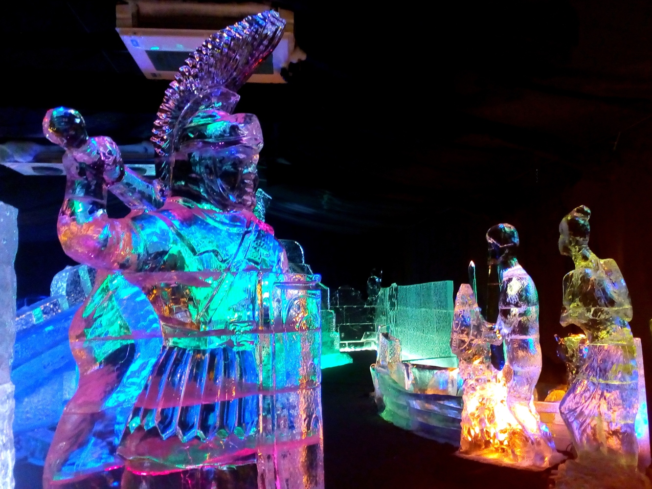 Ledena umetnost, ki ogreje srce