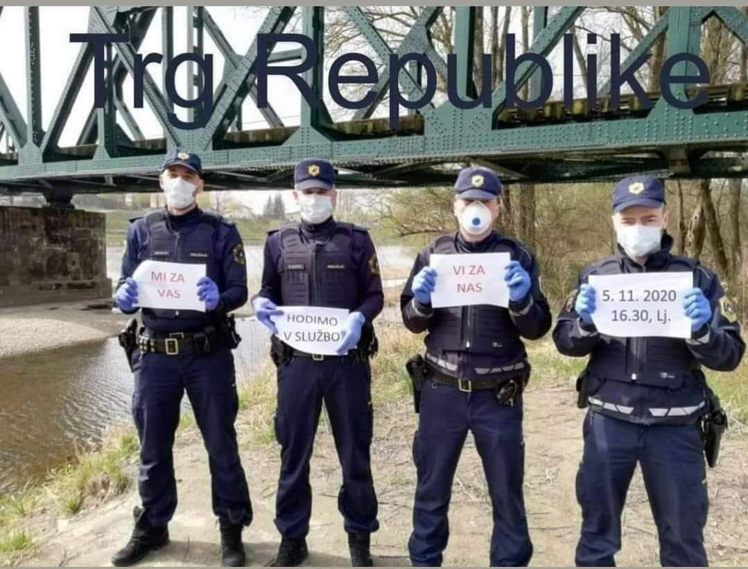 Za svoj cilj preko trupel, pa če tudi se razrednosti policiste.