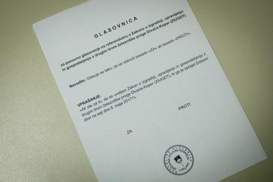 Na referendumu se glasuje tajno z glasovnicami na voliščih. Dan glasovanja je določeno na nedeljo ali na drug dela prost dan.