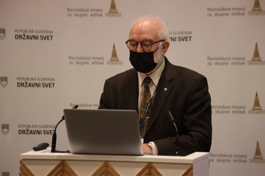 Prof. dr. Peter Raspor. Vir slike: Skledar TV. Foto: Milan Skledar.