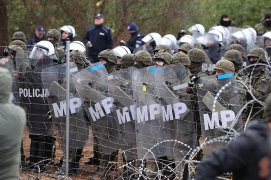 Meja med Belorusijo in Poljsko. Vir slike: ansa.