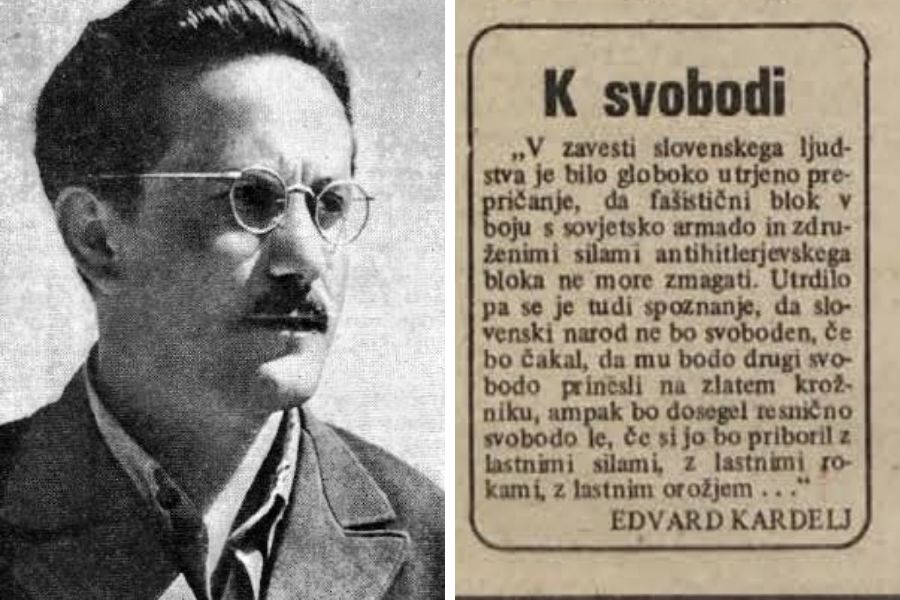 Edvard Kardelj in njegov poziv.