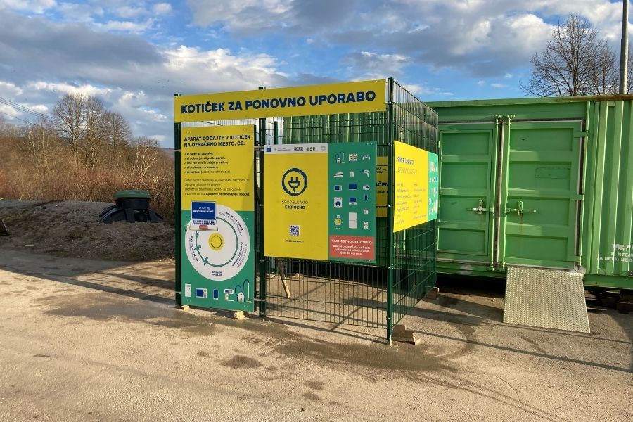 Kotički za ponovno uporabo so označeni z rumeno barvo. Vir slike: gzs.