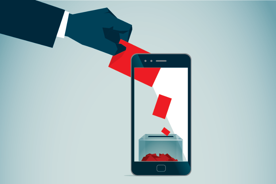 V Sloveniji bomo očitno tudi spoznali digitalne volitve. Vir slike: BC Pharmacy Association.