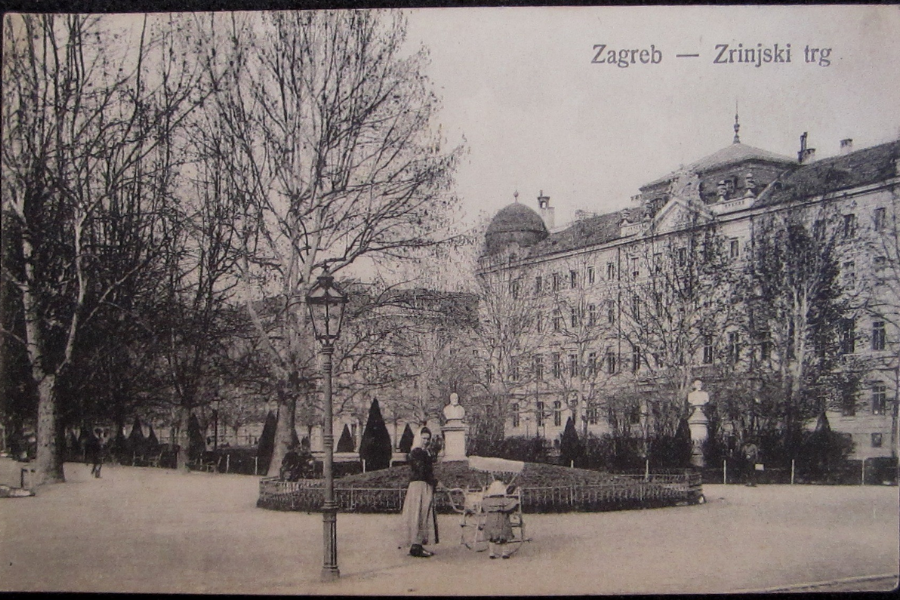 Zagreb v 20-tih letih prejšnjega stoletja. Vir slike: Kupindo.