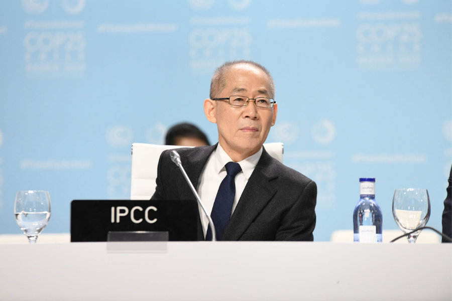 Hoesung Lee predsednik IPCC. Vir slike: Getty Images.