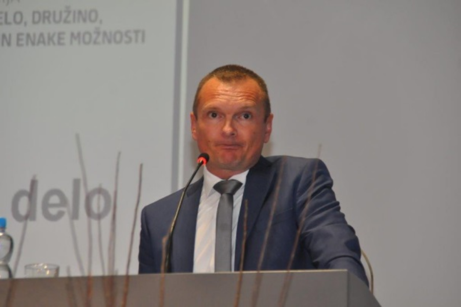 Generalni direktor zavoda za zaposlovanje Mitja Bobnar. Vir slike: Združenje Manager.