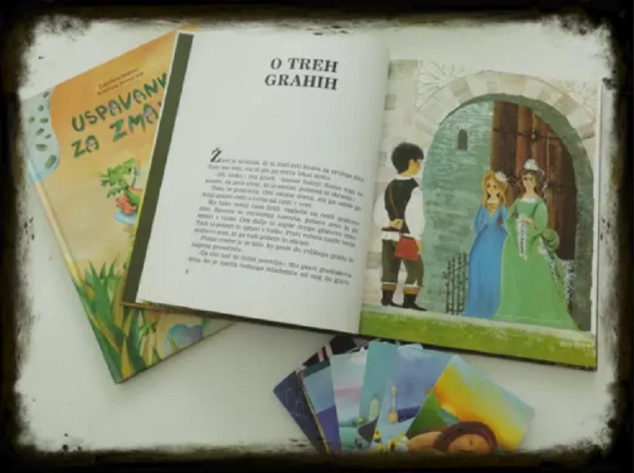 Pravljica O treh grahih. Vir slike: britishschool.si.