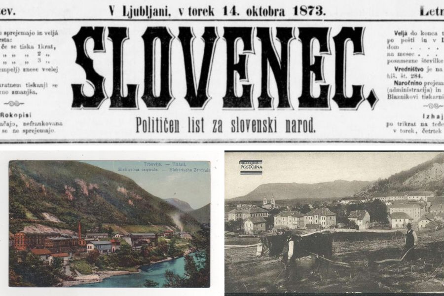 Pred 100 leti v Slovencu o novih izumih in dogajanju v slovenskih deželah pod Italijo