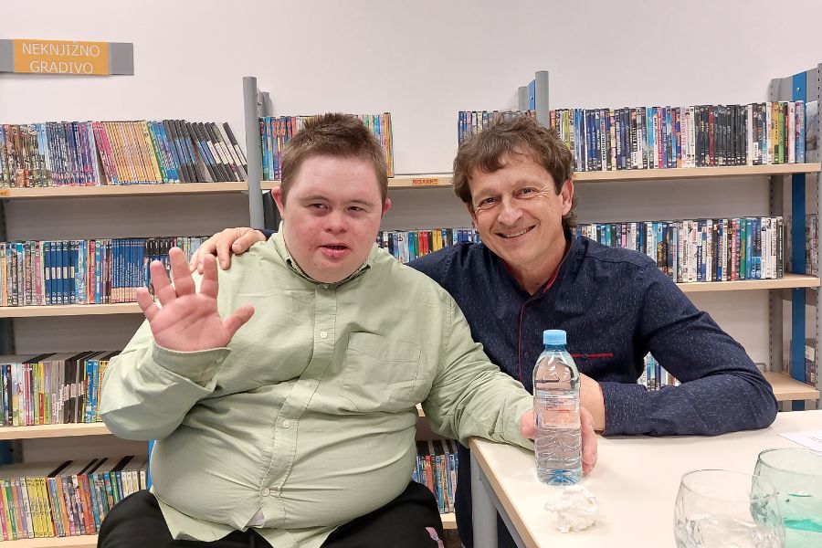 Janek Kraljič in Igor Gošte. Vir slike: Matjaž Lavrič.