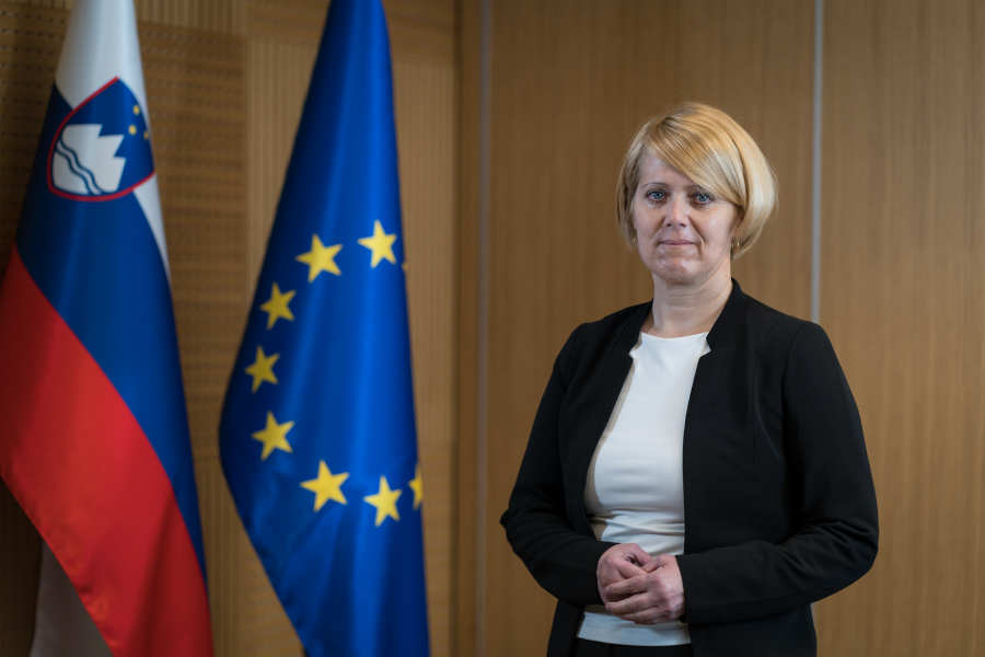 Vplivneži: Glavna tržna inšpektorica Andreja But. Vir slike: gov.si.