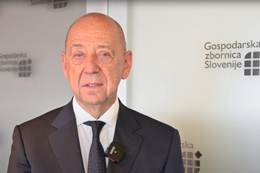 Predsednik Gospodarske zbornica Slovenije (GZS) Tibor Šimonka. Vir slike: GZS.