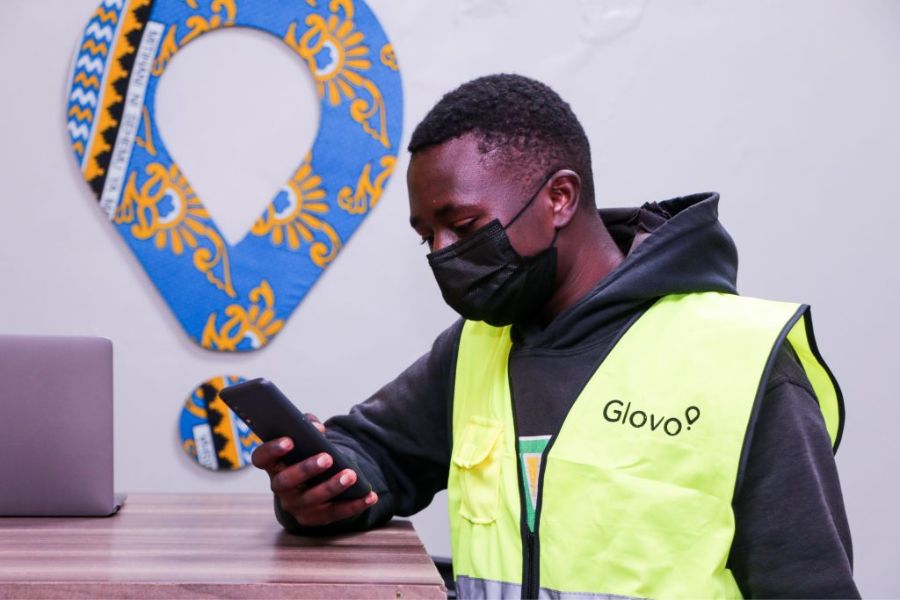 Glovo v Keniji doživlja uspešno rast. Vir slike: Glovo Kenya.