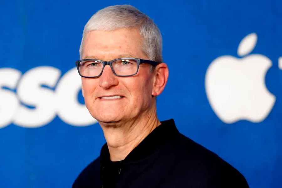 Tim Cook, izvršni direktor družbe Apple. Vir slike: FilmMagic.