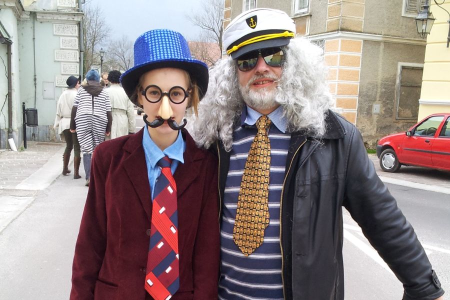 Na pustovanju v Kostanjevici na Krki. Vir slike osebni arhiv Velislav Žvipelj.