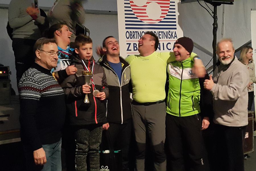 Smučanje z obrtniki na Kopah. Vir slike osebni arhiv Velislav Žvipelj.