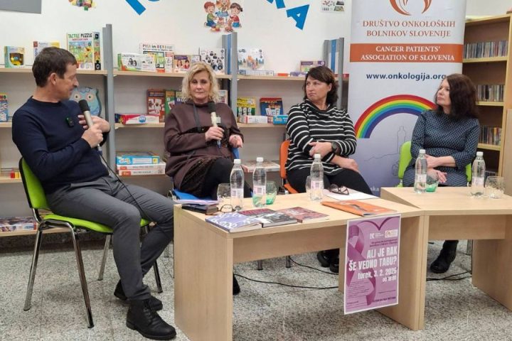 Ali je rak še vedno tabu? Pogovor v knjižnici