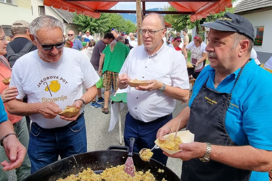 Turistično društvo Naklo organizira različne dogodke. Vir slike: osebni arhiv Ivan Meglič.