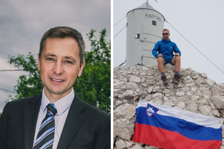 Portretna in na Triglavu.